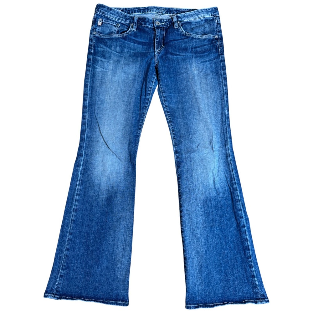 Big Star Jeans Women's 34x31 Blue‎ Dark Wash Sweet 20 Low Rise Flare Jeans Boot